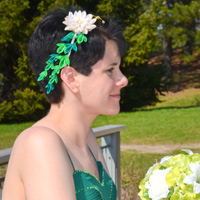 Custom bridesmaid headband